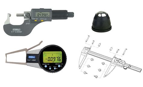 measuring thickness in a deep object|material thickness measurements.